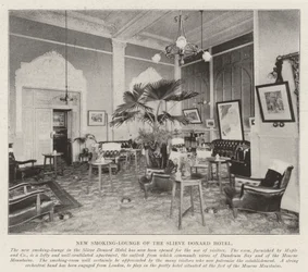 New Smoking-Lounge of the Slieve Donard Hotel