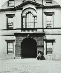 Northumberland House, Westminster: courtyard, 1880