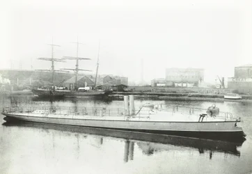 One of the Three Torpedo Boats Built for the Portuguese Government, London, 1881