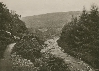 Path by Bagworthy Water, Doone Valley