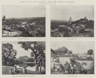 Poona, as a City of Refuge from the Plague at Bombay