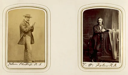 Portraits of John Phillip and John Henry Foley