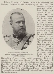 Prince Albrecht of Prussia, German Emperor