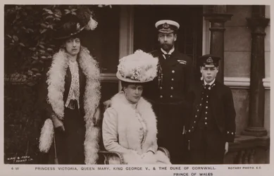 Princess Victoria, Queen Mary, King George V, The Duke Of Cornwall