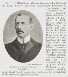 Professor H. S. Hele-Shaw, New FRS