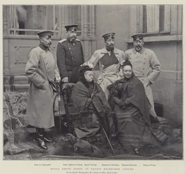 Royal Group taken at Palais Edinburgh, Coburg
