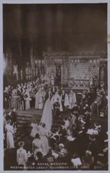 Royal wedding, Westminster Abbey 29 November 1934