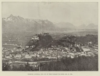 Salzburg (Austria), the City in which Mozart was born, 27 January 1756