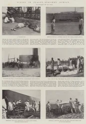 Scenes in Plague-Stricken Bombay