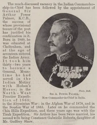 Sir A Power Palmer, New Commander-in-Chief in India