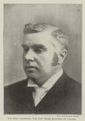 Sir John Thompson, the New Prime Minister of Canada