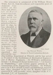 Sir William White, Director of Naval Construction (retired)