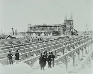 Southern Outfall Sewer, Crossness: building operations