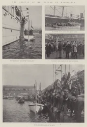 The Arrival of Mr Kruger at Marseilles