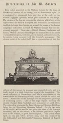 The Casket presented to Sir William Gatacre by the Town of Shrewsbury