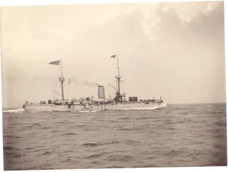 The "Chih Yuan" at sea