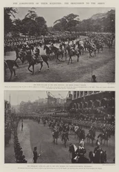 The Coronation of Their Majesties, the Procession to the Abbey