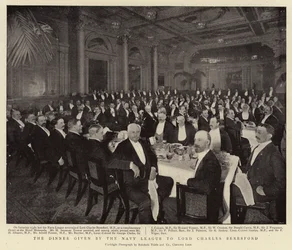 The Dinner Given by the Navy League to Lord Charles Beresford
