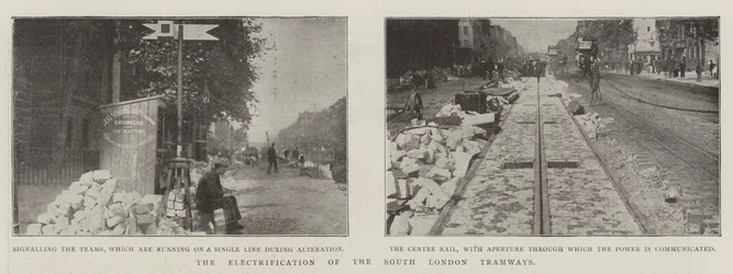 The Electrification of the South London Tramways