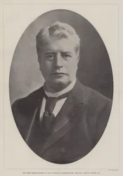 The First Prime Minister of the Australian Commonwealth, the Honourable Edmund Barton, QC