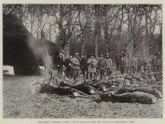 The German Emperor after a Day