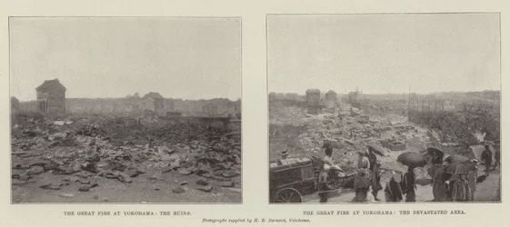 The Great Fire at Yokohama