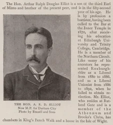 The Honourable A R D Elliot