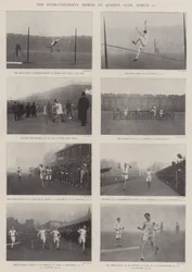 The Inter-University Sports at Queens Club, 21 March