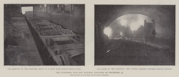 The Liverpool Electric Railway Disaster on 23 December
