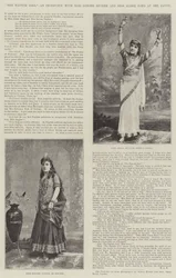The Nautch Girl, an Interview with Miss Lenore Snyder and Miss Jessie Bond at the Savoy
