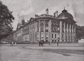 The New Admiralty Offices, behind the Old