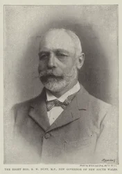 The Right Honourable R W Duff, MP, New Governor of New South Wales