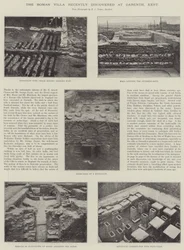 The Roman Villa recently discovered at Darenth, Kent