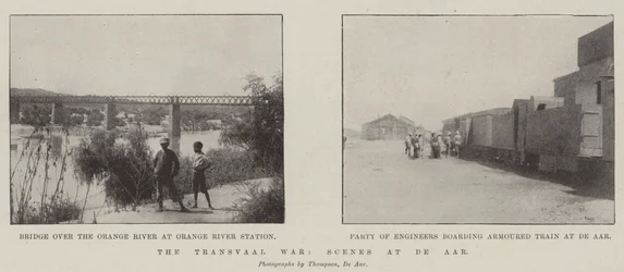 The Transvaal War, Scenes at De Aar