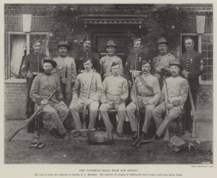 The Victorian Rifle Team for Bisley