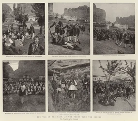 The War in the East, at the Front with the Greeks