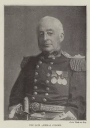 The late Admiral Colomb