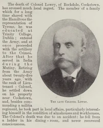 The Late Colonel Lowry