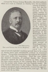 Colonel Sir Vivian Majendie