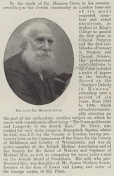 The late Dr Maurice Davis