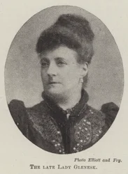 The late Lady Glenesk