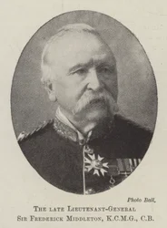 The Late Lieutenant-General Sir Frederick Middleton, KCMG, CB