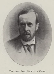 The late Lord Sackville Cecil