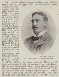 The Late Mr. A. R. Drummond-Hay
