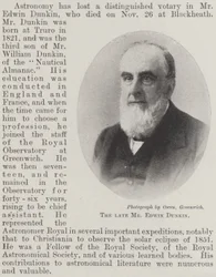 The late Mr Edwin Dunkin