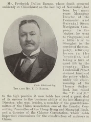 Mr F D Barnes