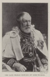 The Late Prince Edward of Saxe-Weimar