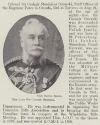 The Late Sir Casimir Gzowski
