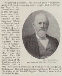The Late Sir Edward Frankland