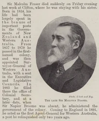 The Late Sir Malcolm Fraser